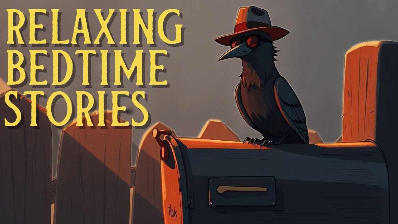 🐦‍⬛ THE MAGICAL QUEST 💤 Bedtime Story | Dan Jones Sleep Stories (No AI) | Black Screen