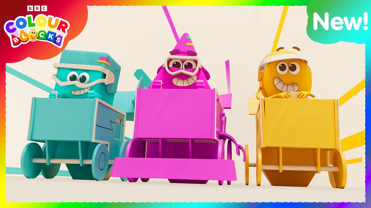 Return of the Printing Crew | FULL EPISODE - S1 E26 | Learn Colours - Kids Cartoons | Colourblocks