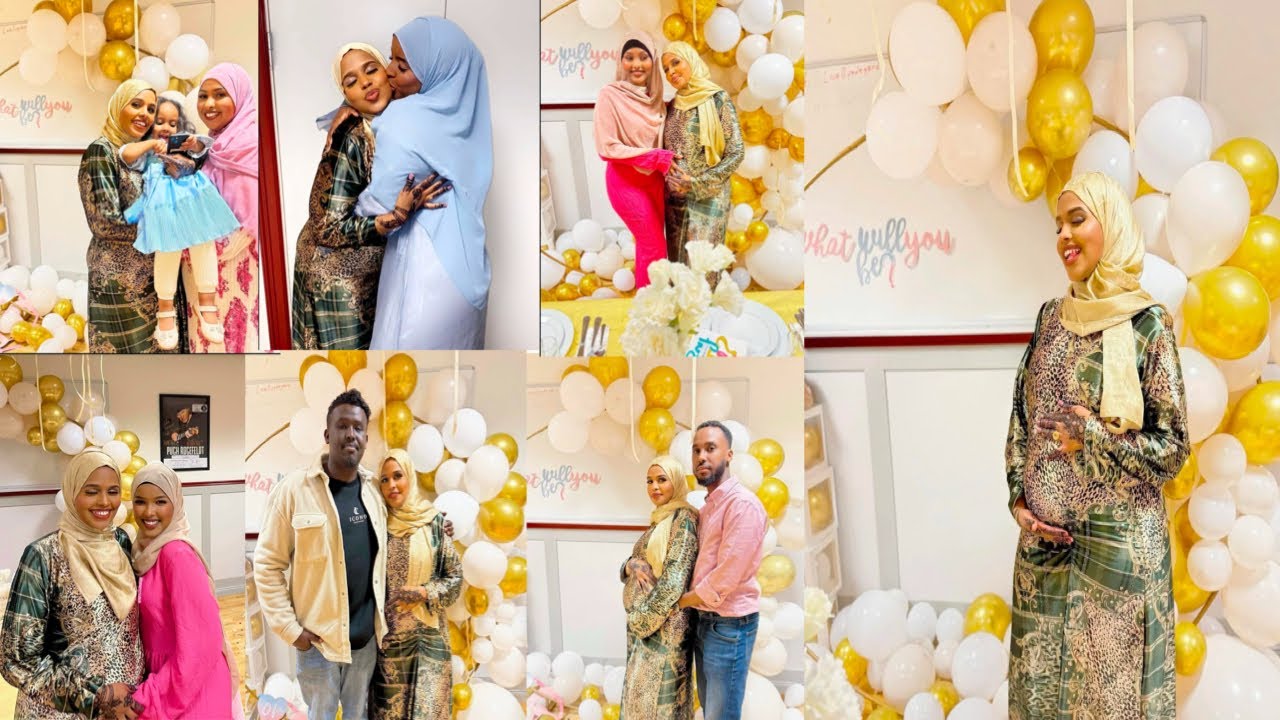OFFICIAL BABY SHOWER | GANDER REVEAL | FAMILY & FRIENDS |