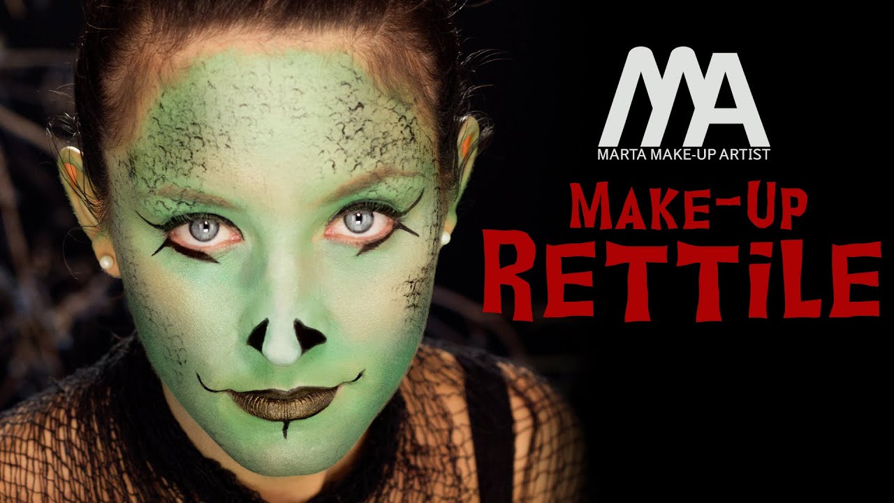 Make-up Rettile | Come truccarsi per Halloween | Marta Make-up Artist