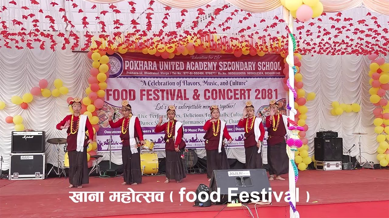 Food festival & Concert 2081 | Pokhara United Academy