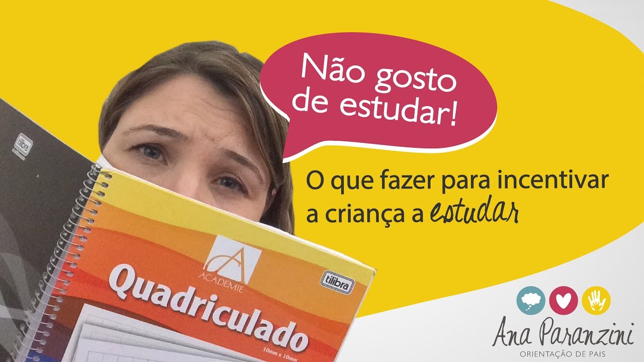 O que fazer para incentivar a criança a estudar