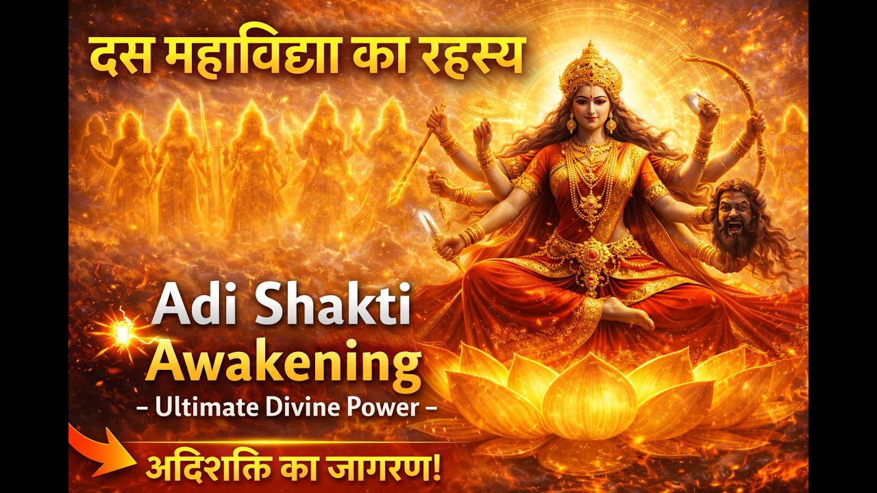 दस महाविद्या का रहस्य | Adi Shakti Awakening – Ultimate Divine Power (Cinematic Experience)