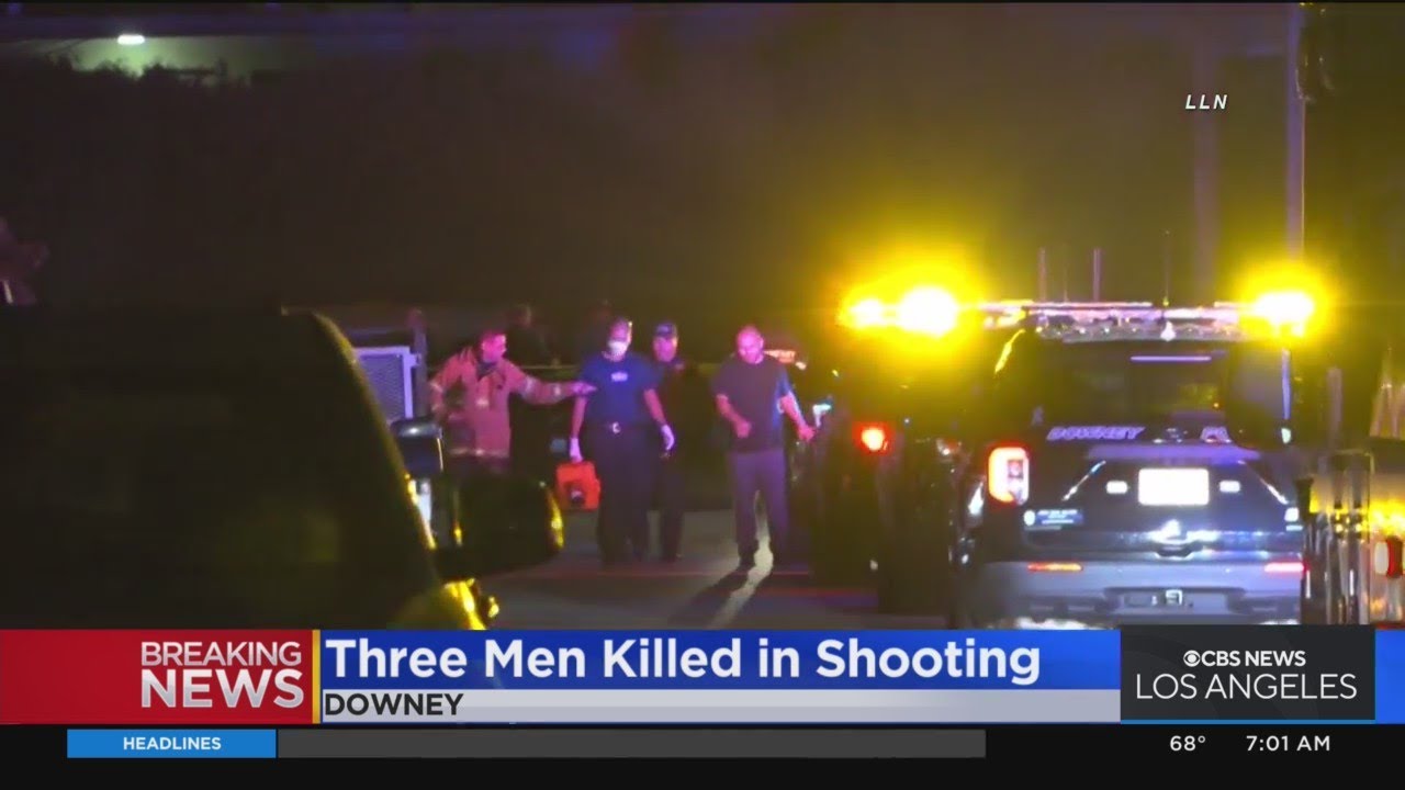 3 killed, 2 injured in early morning shooting in Downey