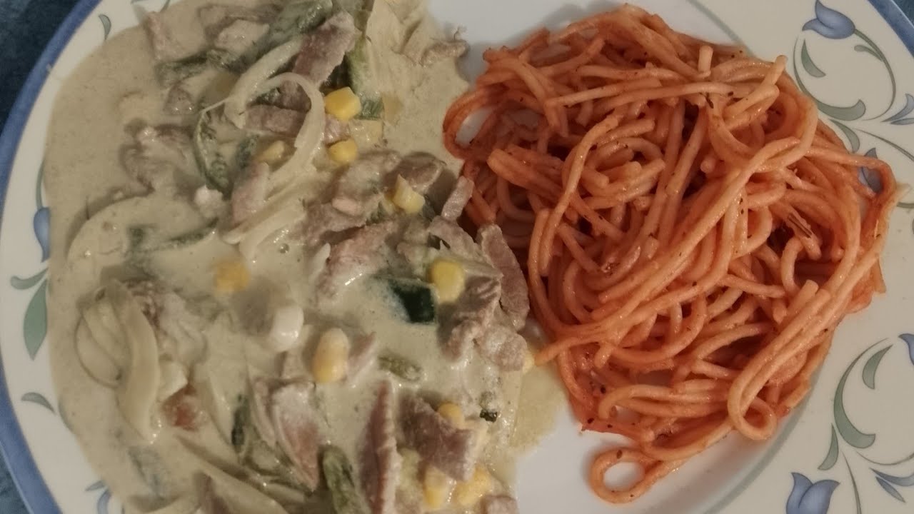 RICA MILANESA CON CREMA Y RAJAS