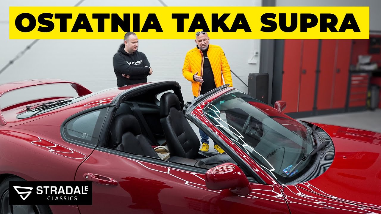 Toyota Supra z niezwykłą historią