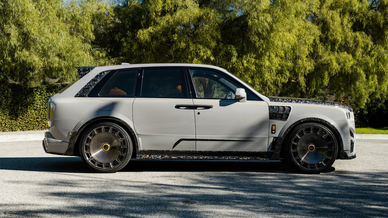 УНИКАЛЬНАЯ ЦВЕТОВАЯ КОМБИНАЦИЯ MANSORY CULLINAN!