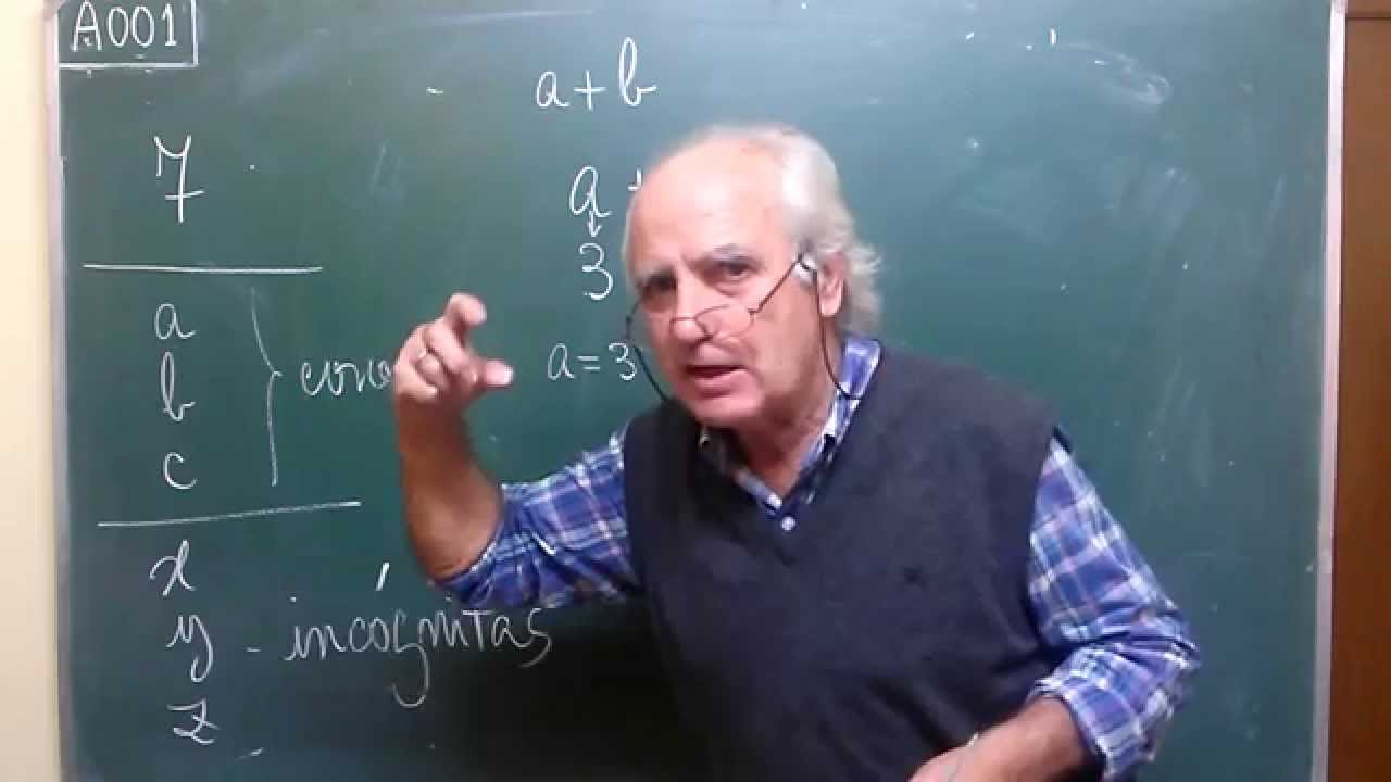 A•001  ...    ÁLGEBRA /  CONCEPTO y PROTAGONISTAS