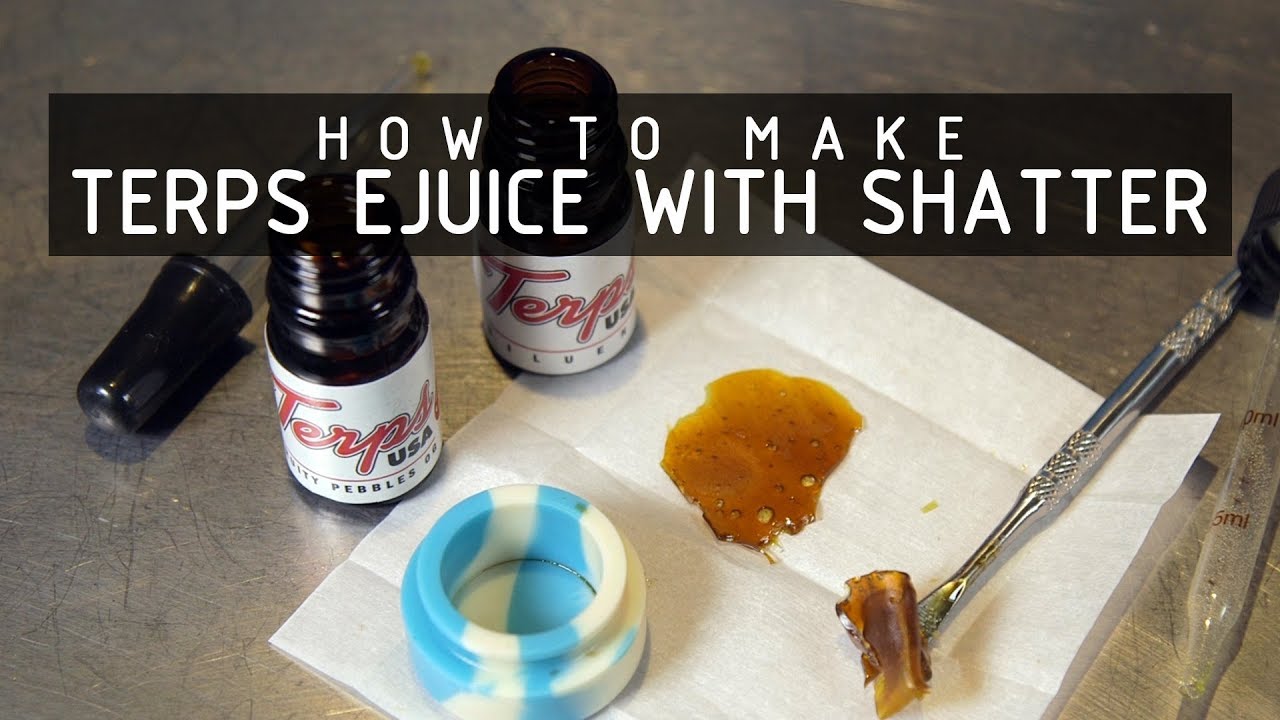 How to Make Terpenes eJuice with Wax, Shatter and Rosin: Cannabasics #111