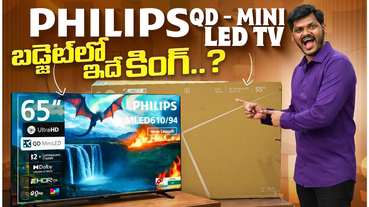 PHILIPS Mini LED TV After Real Use 👀 Pros & Cons