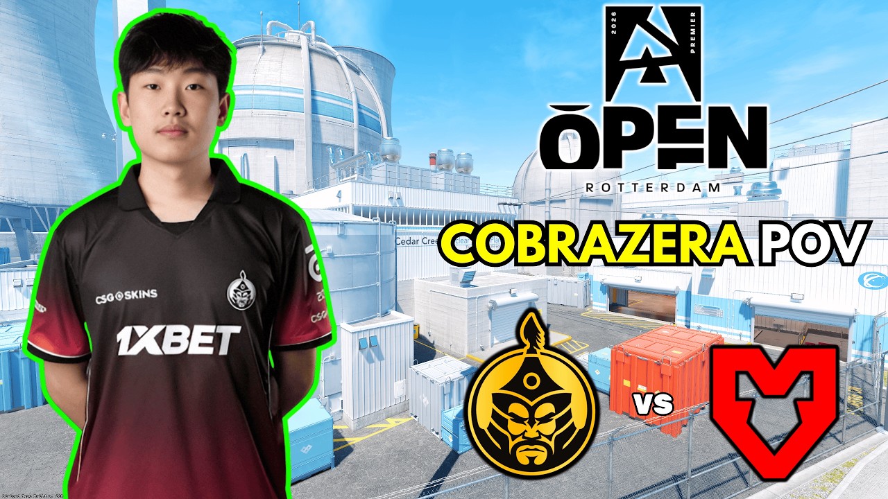 cobrazera POV | TheMongolZ vs MOUZ (23/5/16) RATING 1.43 | ADR 94.5 | CS2 BLAST Open Rotterdam 2026