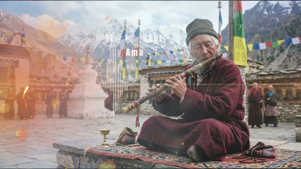 Tibetan Flute Healing Music | Calm Mind, Inner Peace & Deep Relaxation