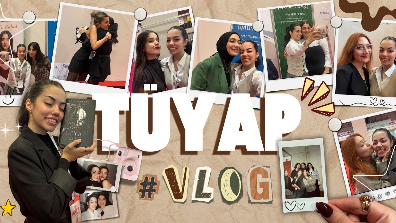 İSTANBUL T&Uuml;YAP KİTAP FUARI 2025 / vlog