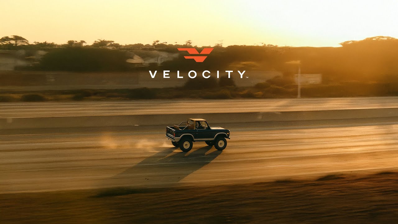 Re-Engineered Classic Ford Bronco | Velocity Ranger Package 1976 Ford Bronco Swatters Blue