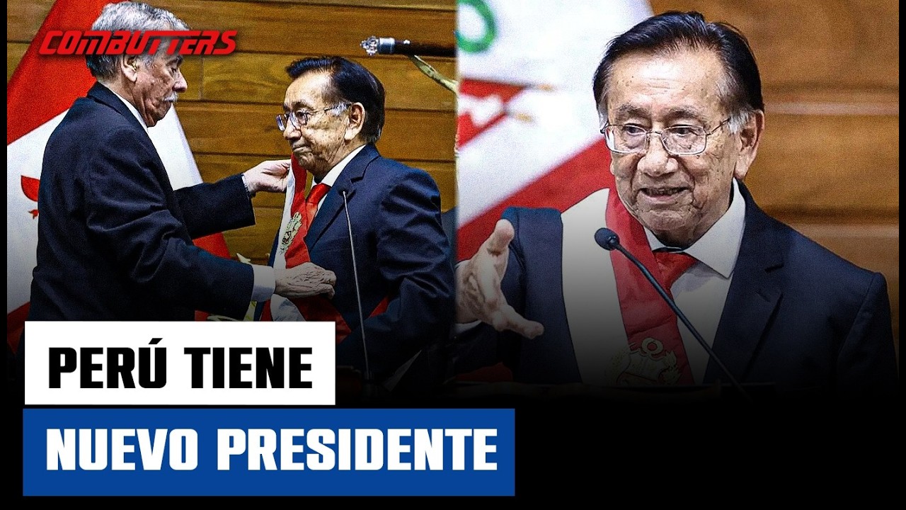 José María Balcázar es nuevo presidente encargado del Perú