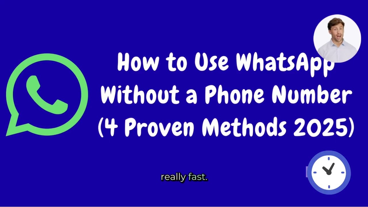 How Can I Use WhatsApp Without a Phone Number? (4 Proven Methods for 2025)