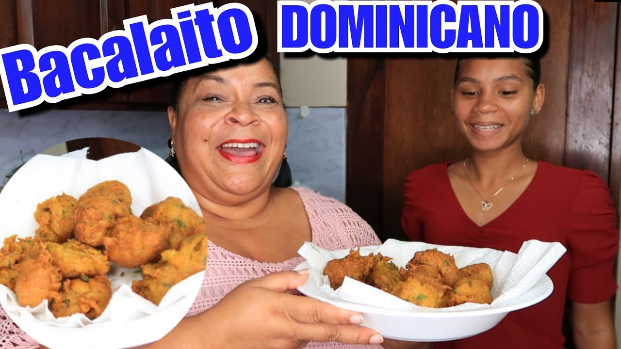 BACALAITO DOMINICANO/ BUÑUELOS DE BACALAO