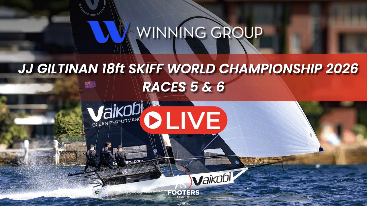 Winning Group JJ Giltinan 18ft Skiff World Championship 2026 -  Races 4 & 5