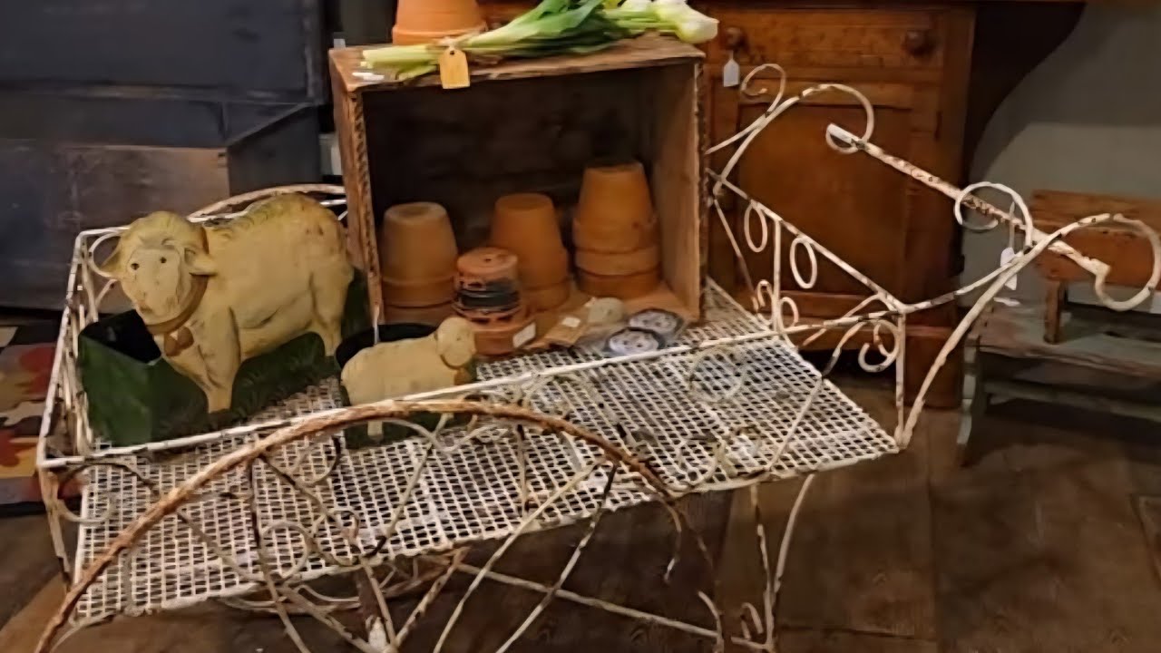 Restocked My Booth! Antique Trends, DON'T Make This Mistake! Primitives, Farmhouse, Garden Decor