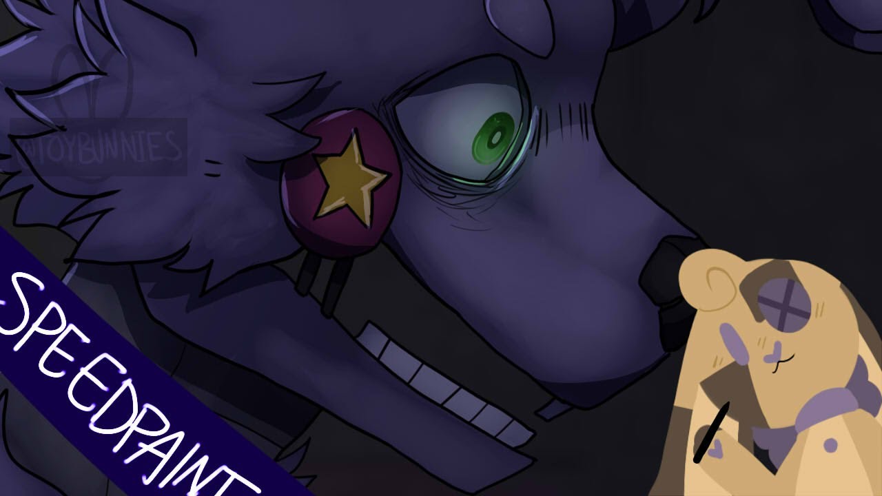 I found my guitar [FNAF SPEEDPAINT]