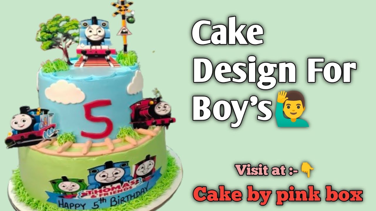 Cake Decoration For Boy's 🙋‍♂️ Birthday Cake Decorating Idea's For Boy's 🎀 Cake Design For Boy's🥰