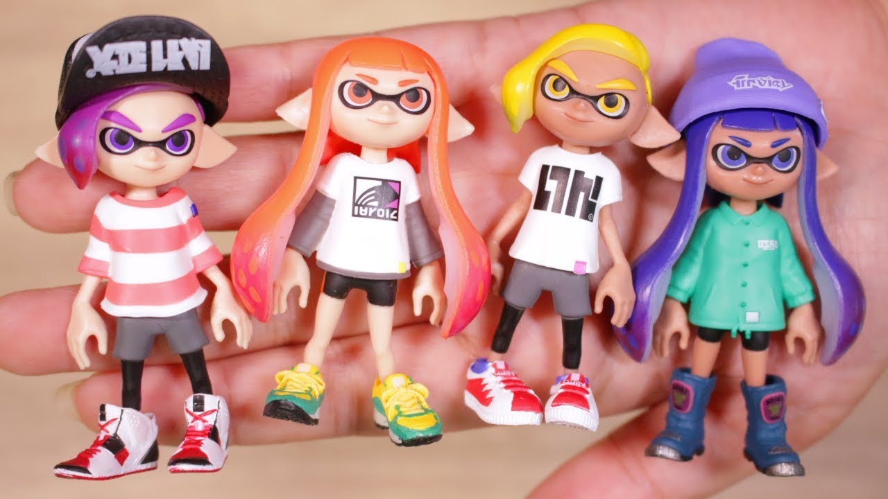 Splatoon 2 Mini Figures | Gear Collection 2