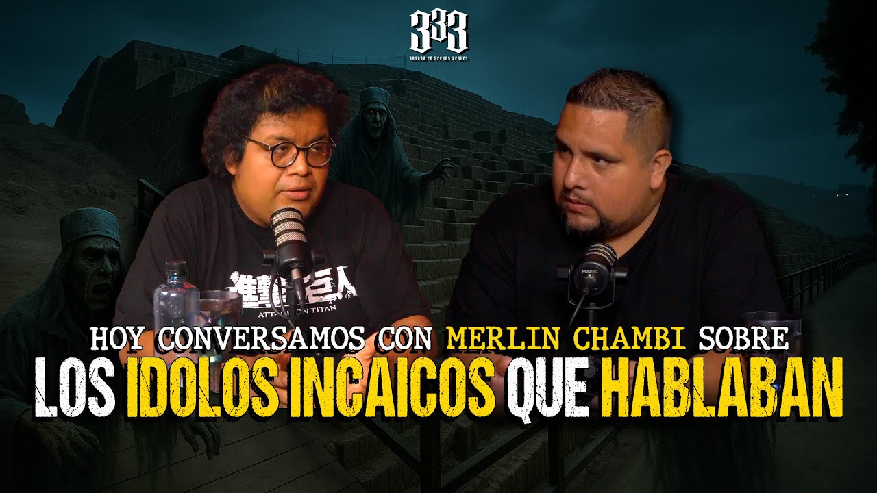 APUS E IDOLOS INCAICOS que HABLABAN hoy estuvimos con el gran @LaBibliotecadeMerlin | T4 E7