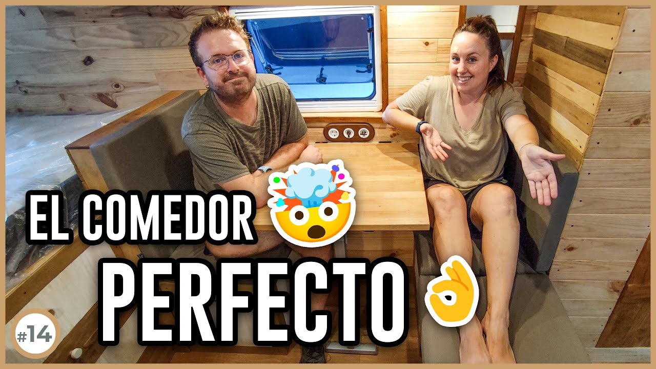 MUEBLE para FURGONETA CAMPER 🚐 Comedor con 3 POSICIONES 🤯