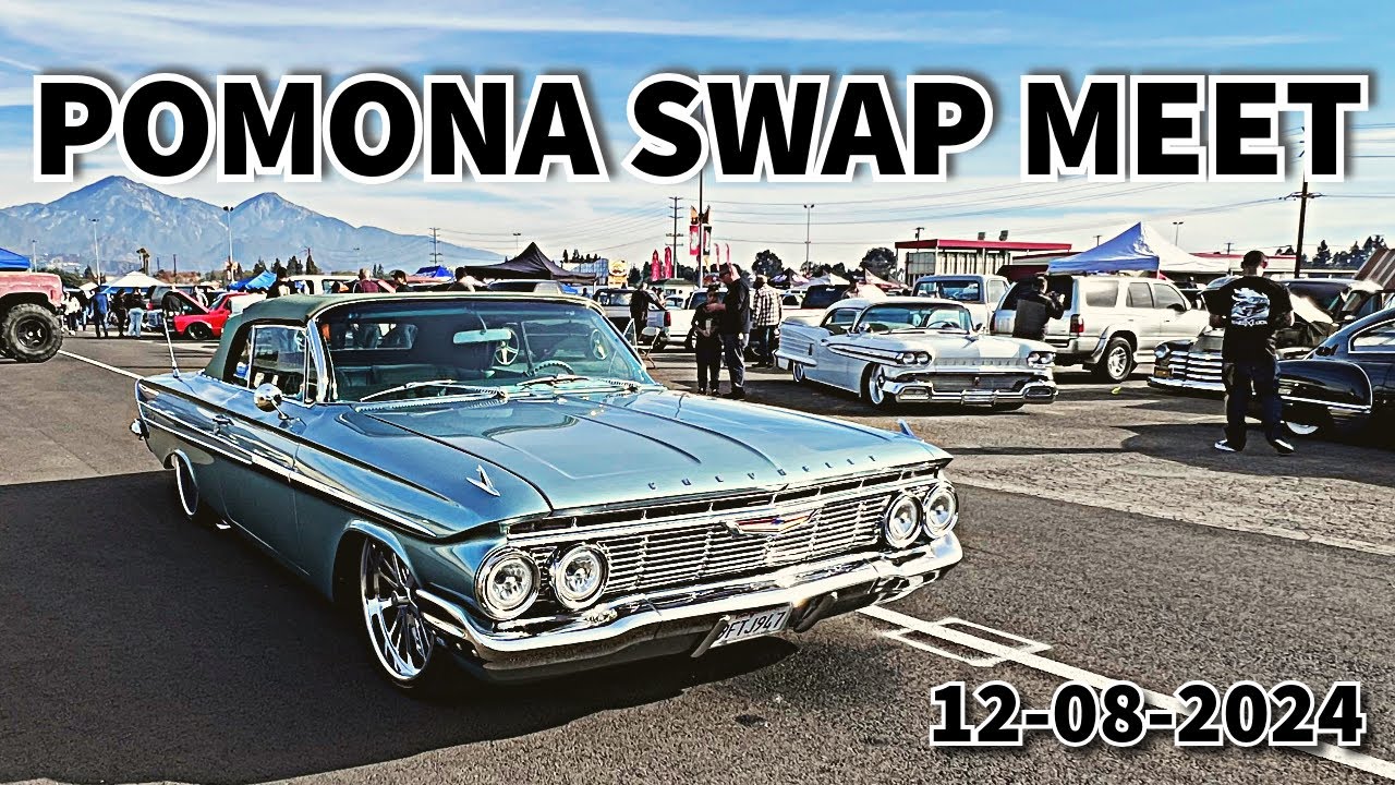 Will the vendors ever return? The last Pomona swap meet of the year!!
