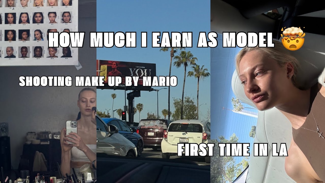 I’M MOVING TO LOS ANGELES?! How Much I REALLY Earn as a Model 💸✨