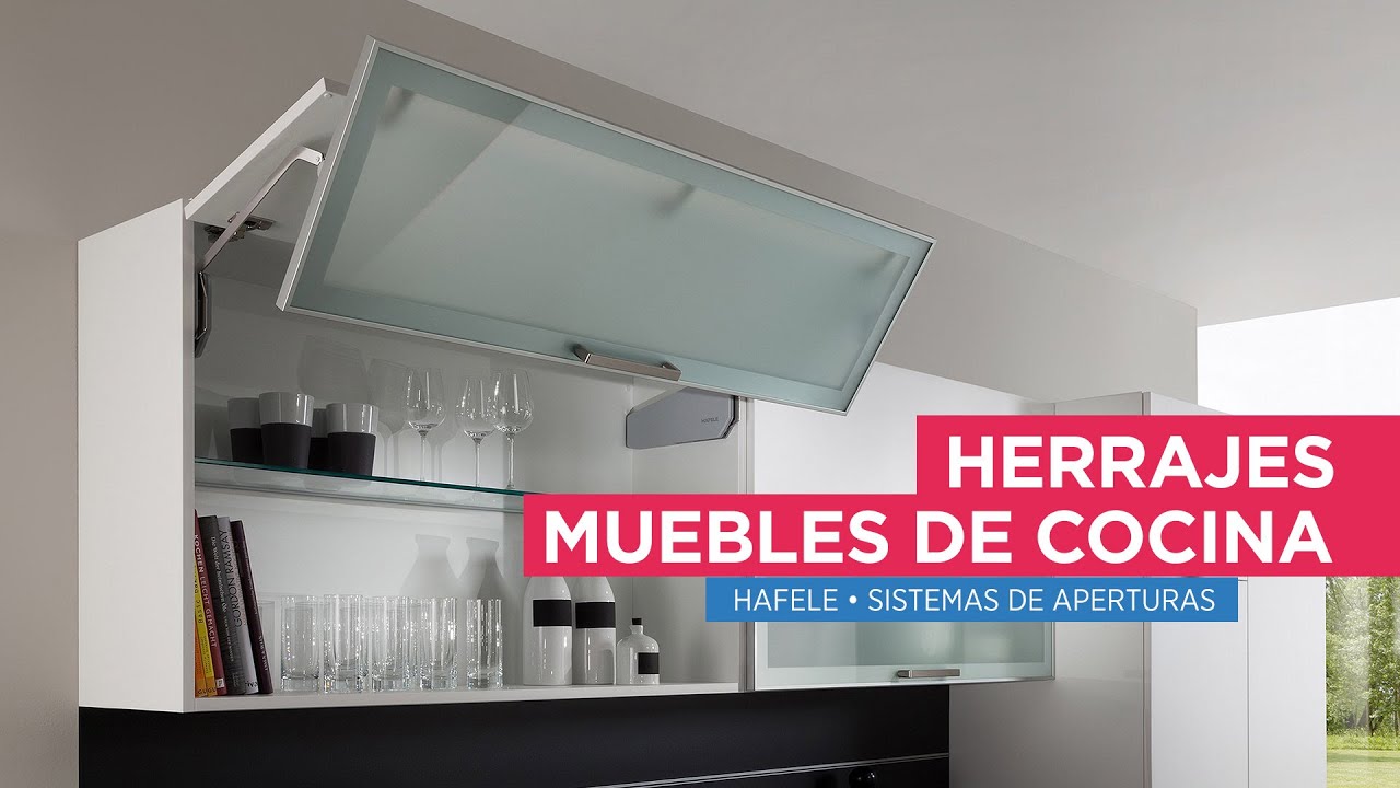 Hafele  Herrajes modernos para cocinas y muebles  Sistemas de aperturas inteligentes 2021