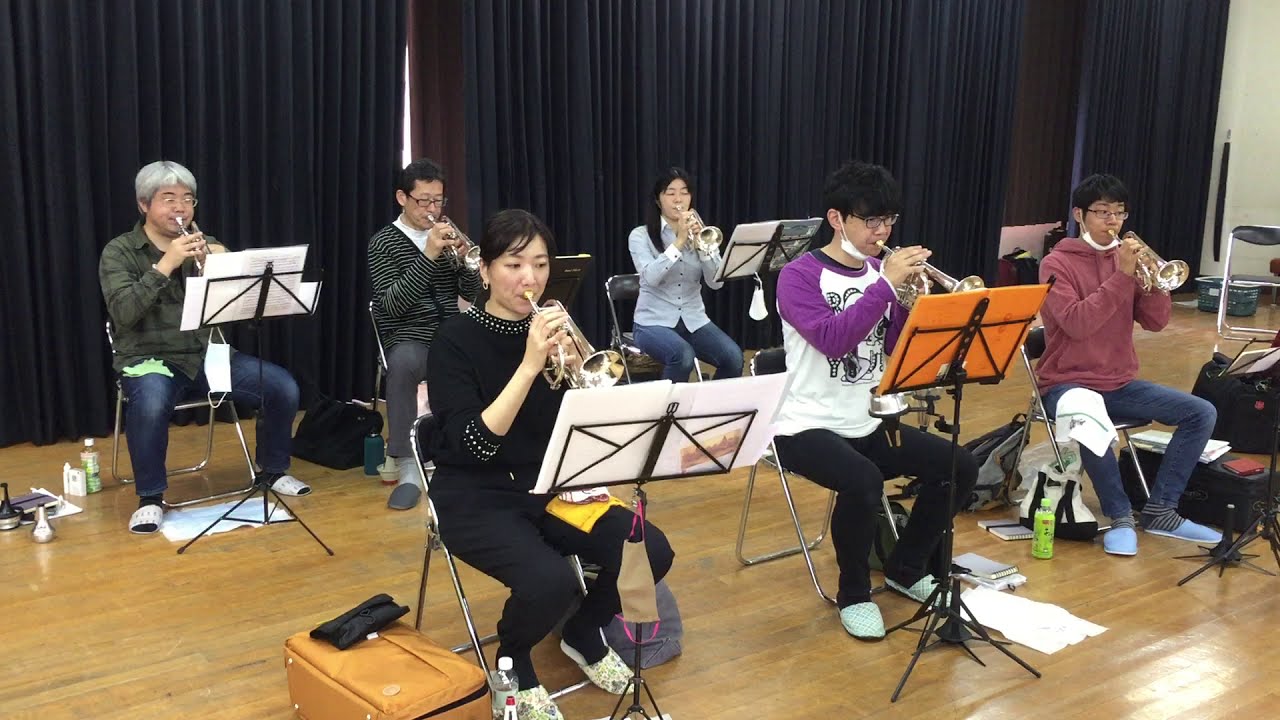 大阪で活動中のブラスバンドが演奏するSalvation Army Tune Book（救世軍歌集） #149 Falcon Street