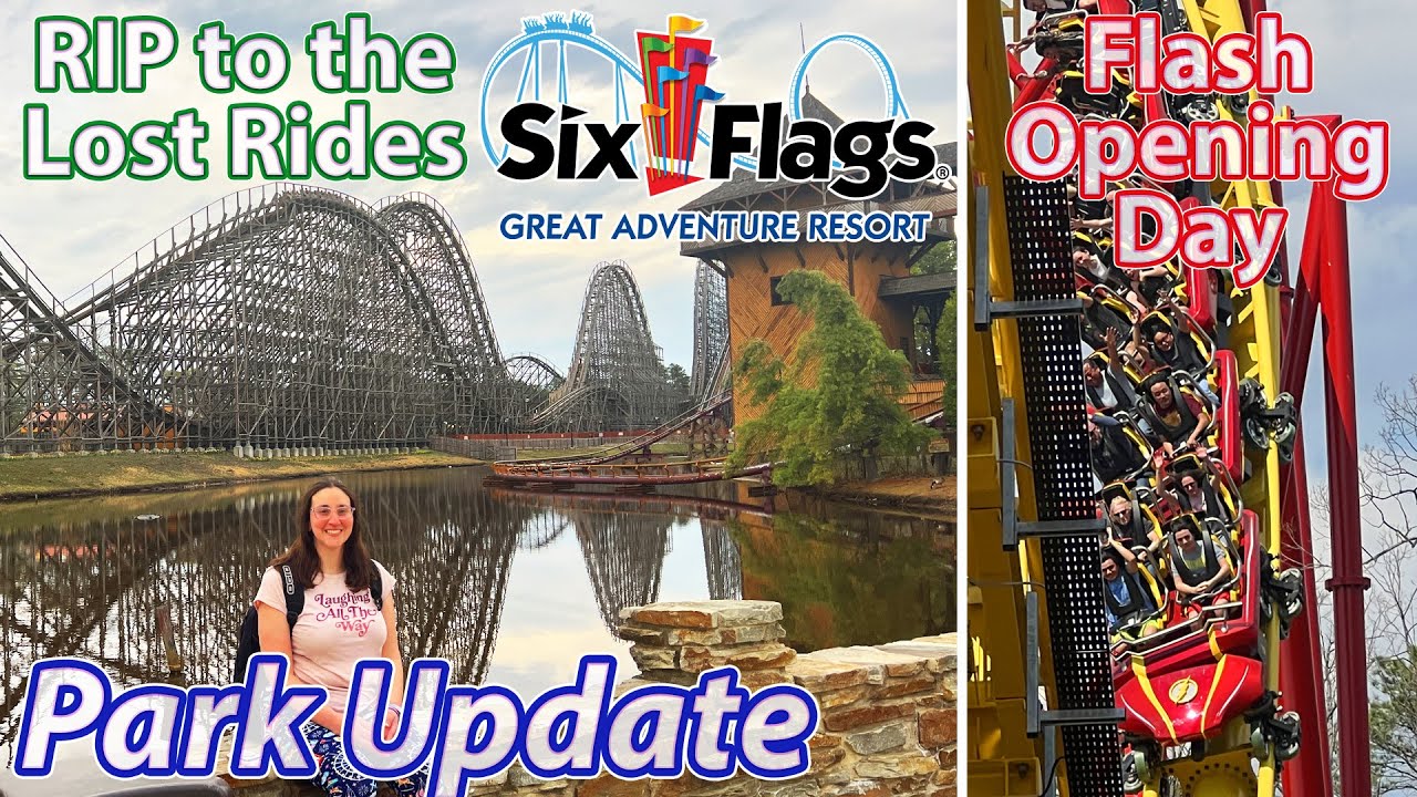 Opening Day at Six Flags Great Adventure | Park Update | March 2025