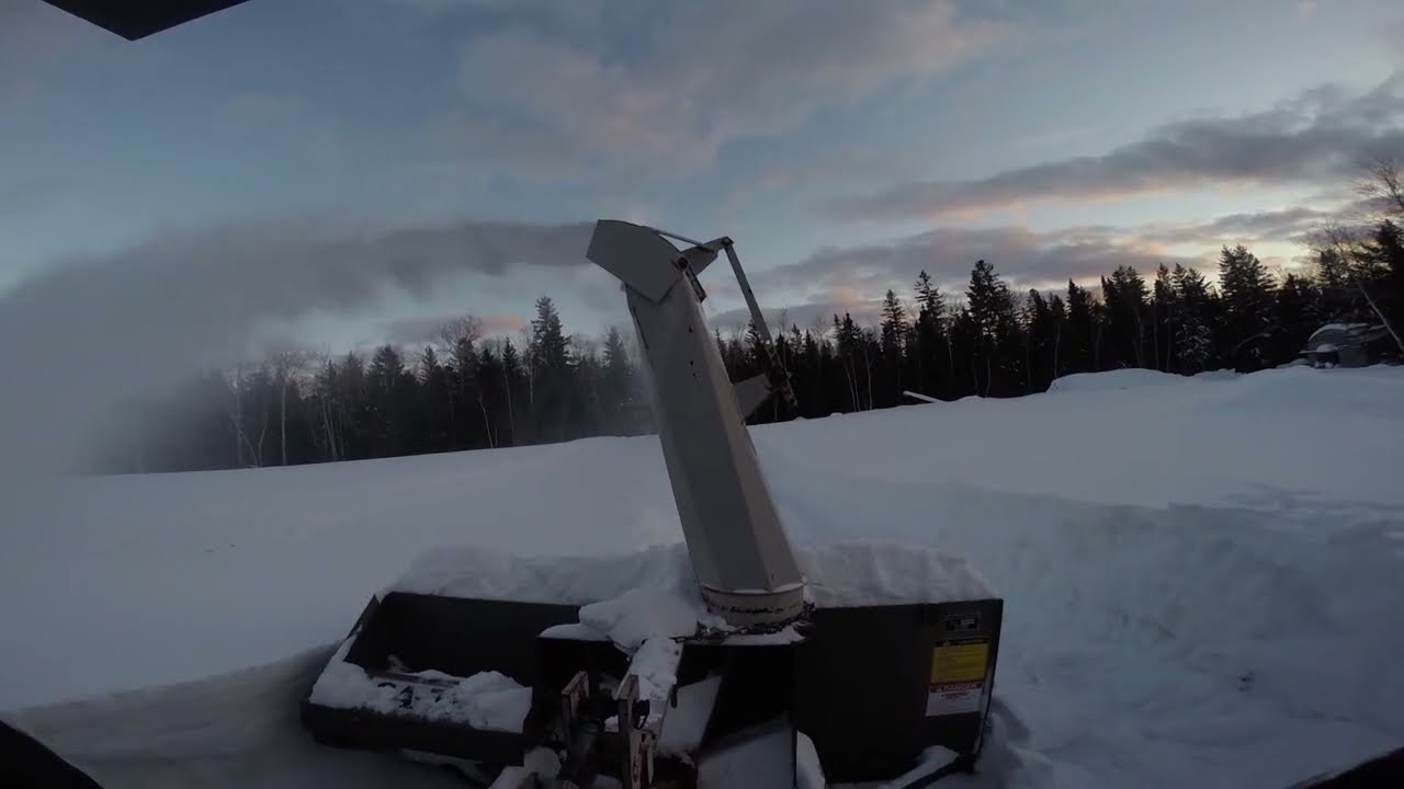 If you have a three point snow blower you have to do this...