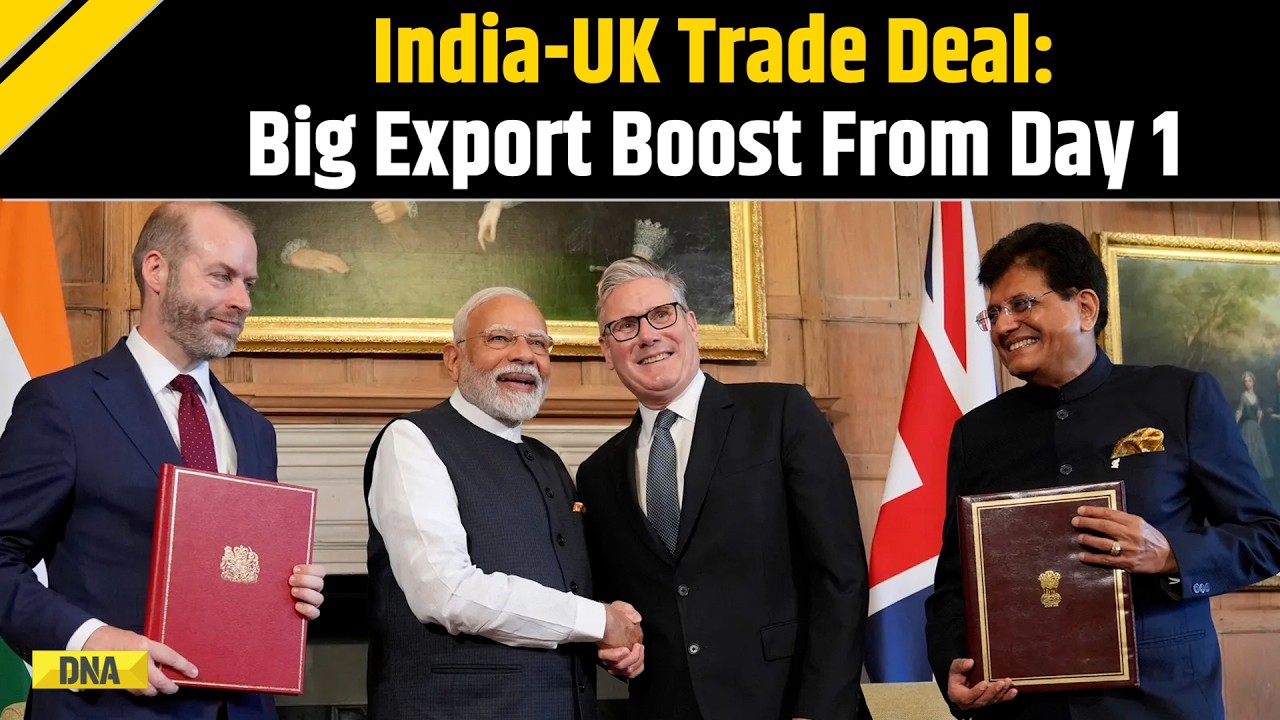 India UK Trade Deal: Export Benefits To Begin From Day One, Says Government