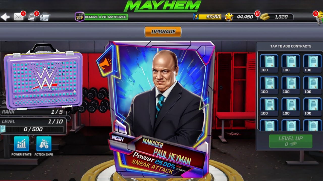 Unlocking Manager Paul Heyman My  Manager WWE MAYHEM