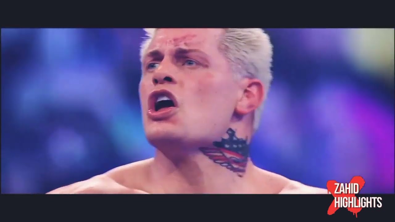 Cody Rhodes vs Seth Rollins WrestleMania 38 ❌Highlights❌