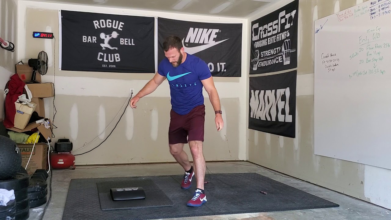 Crossfit Annie 50-40-30-20-10 Double Unders/Sit ups