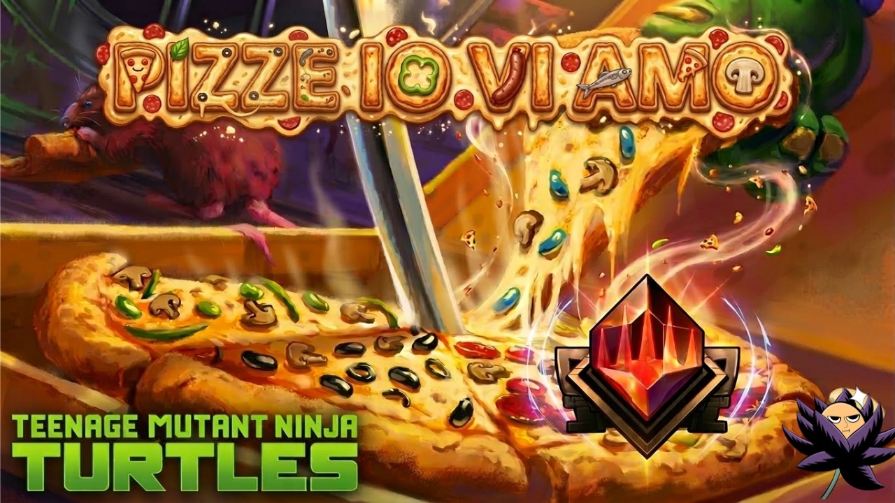 4 PIZZE NEL MAZZO?! 🍕 Mi hanno riportato a MYTHIC! TMNT DRAFT #mtgarena #mtg #mtgita