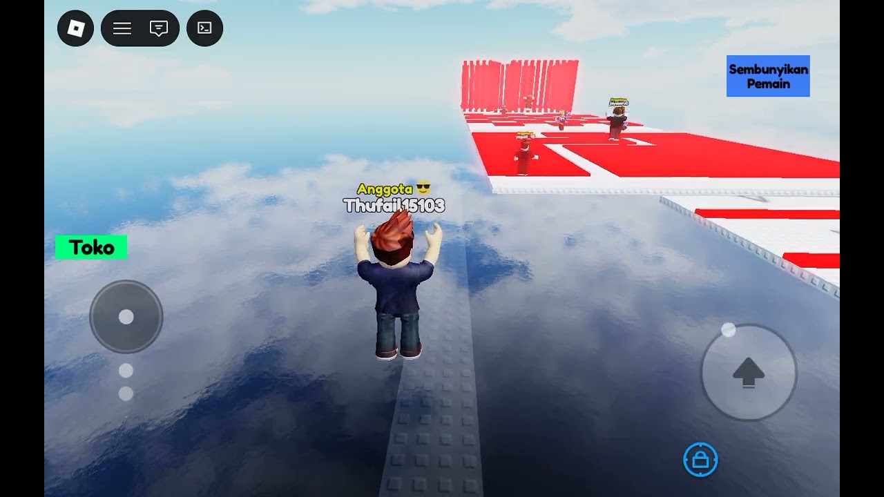 Lagi main Roblox aku guys kagak bisa tamat tamat di mana ini siapa yang bisa main Roblox