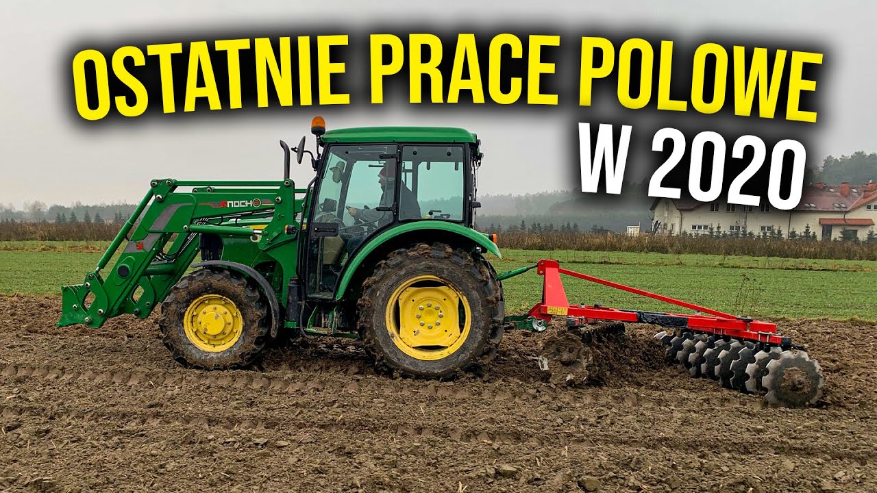 Ostatnie prace POLOWE w 2020 - ORKA & TALERZOWANIE