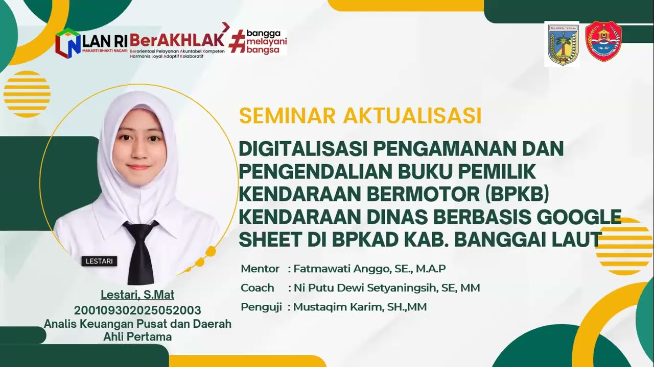 SEMINAR RANCANGAN AKTUALISASI PELATIHAN DASAR CPNS ANGKATAN XXXII KABUPATEN BANGGAI LAUT TAHUN 2026