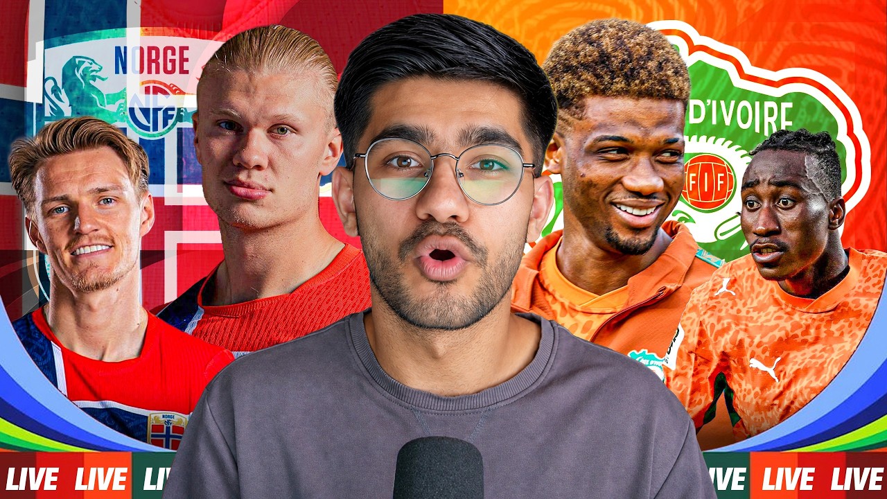 Ivory Coast vs Norway World Cup 2026 WATCHALONG LIVESTREAM