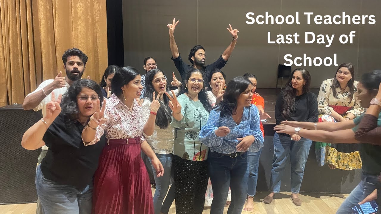 Teachers Celebrate The Last Day Of School And This Happened I Fun Day I Cool Games I DJELO PA'PA