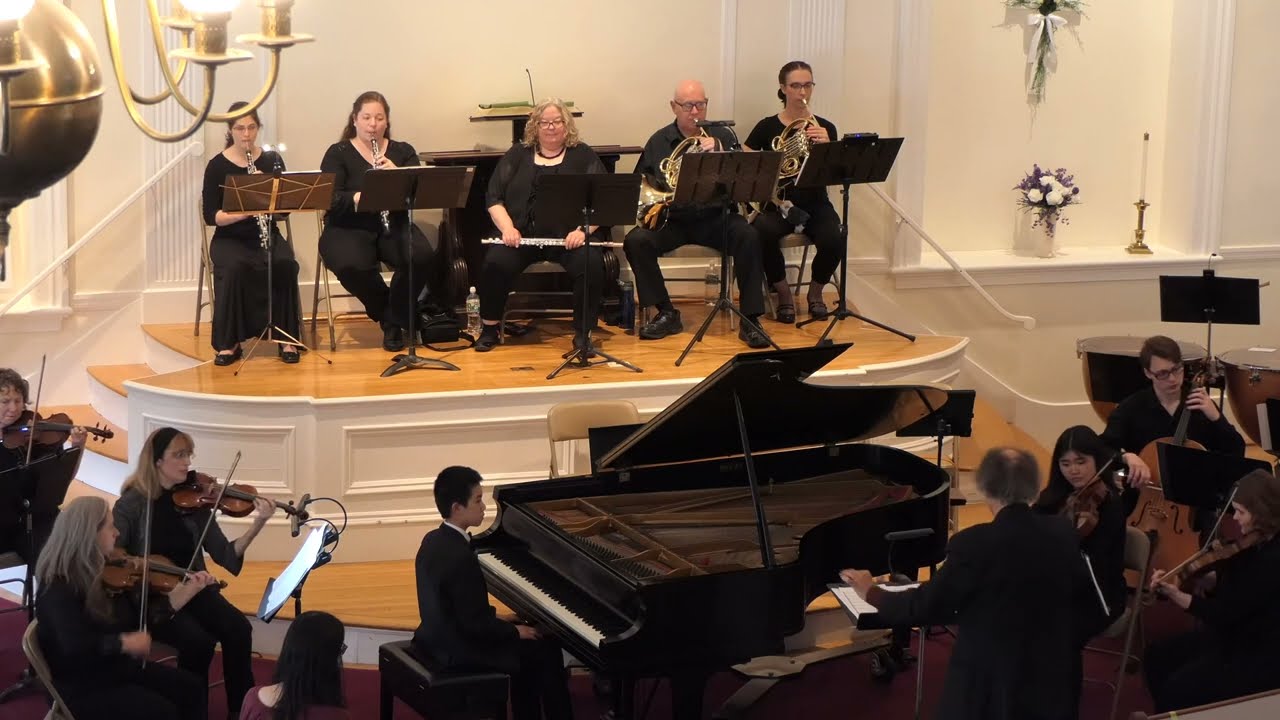 Sempre Musick Concerto Competition Winners' Recital: Andrew Lu (12yr), Concerto in D Major, Haydn.