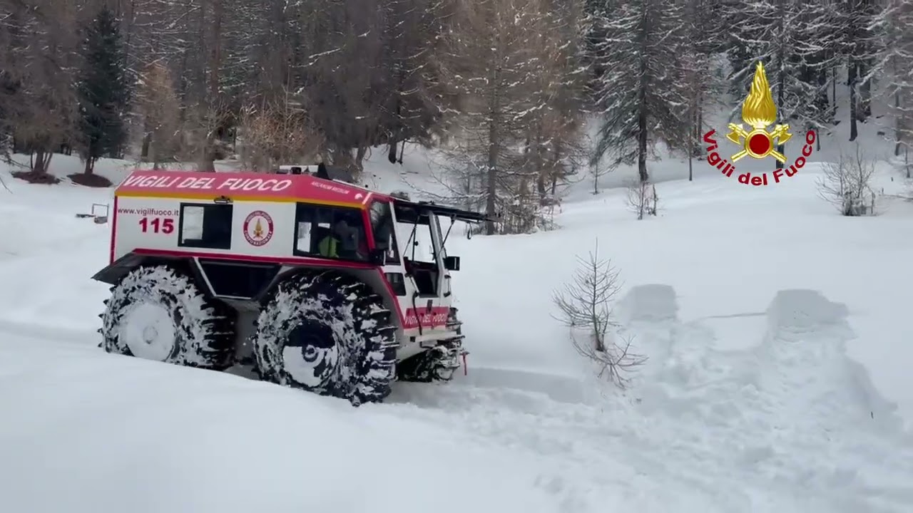 Olimpiadi Invernali –Livigno: operativo  lo SHERP veicolo speciale dei Vigili del Fuoco