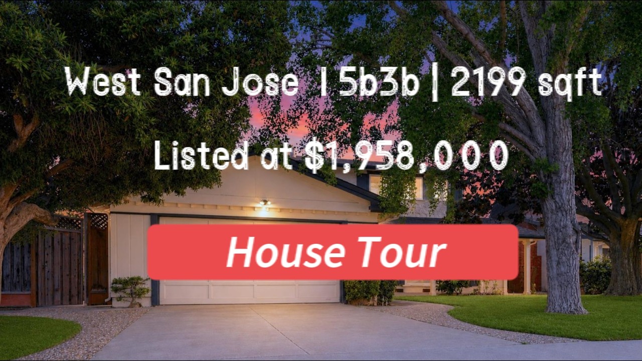 House Tour | West San Jose | Single Family Home | 2M | 5b3b | 6,400 Lot #housetour