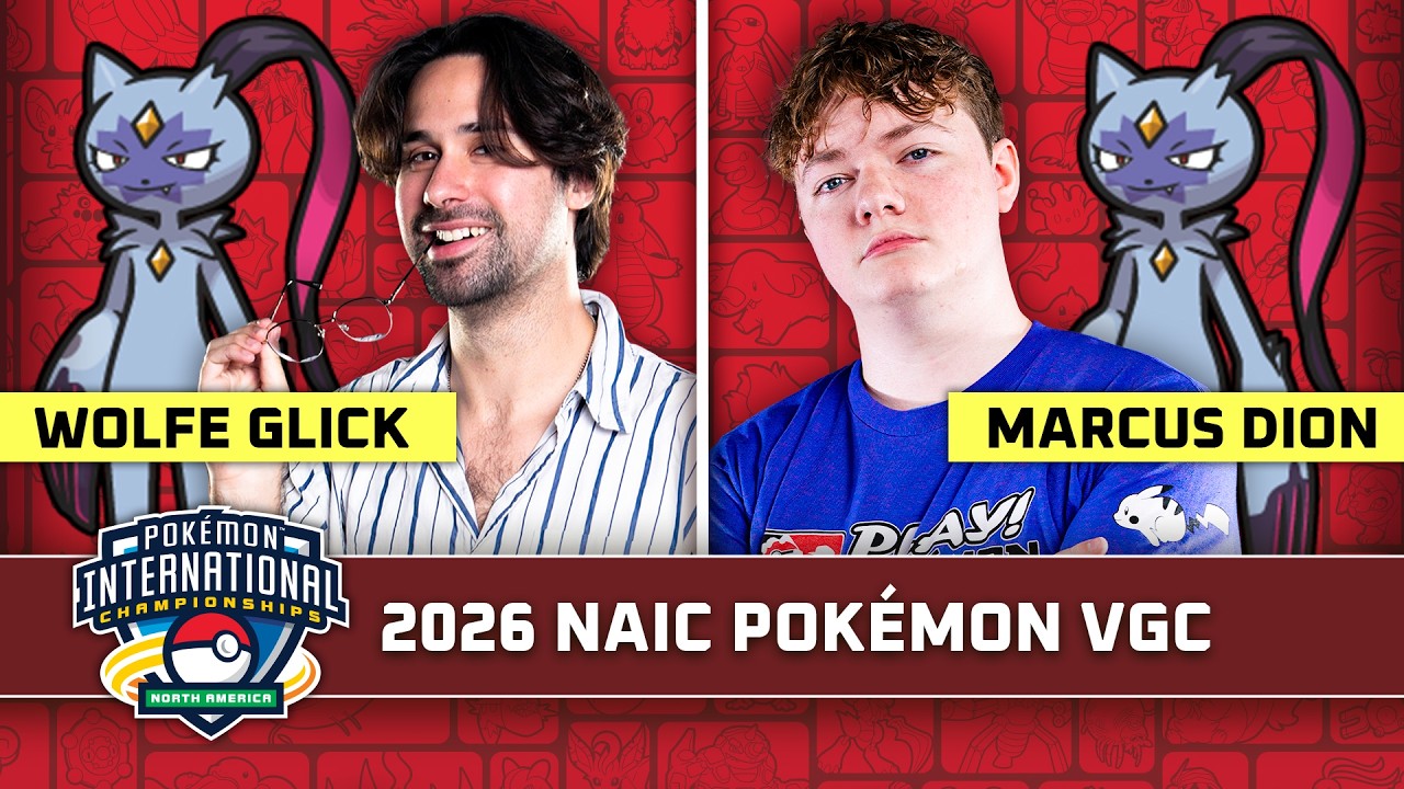 Снизлер решает исход матча | Вулф Глик против Маркуса Диона &mdash; Pok&eacute;mon VGC | NAIC 2026