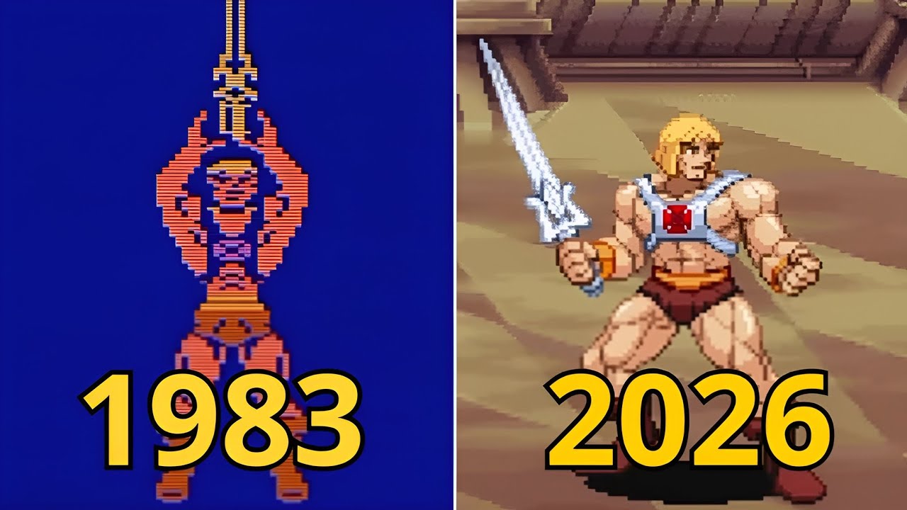 Evolution Of He-Man and The Masters Of the Universe Videogames (1983-2026)