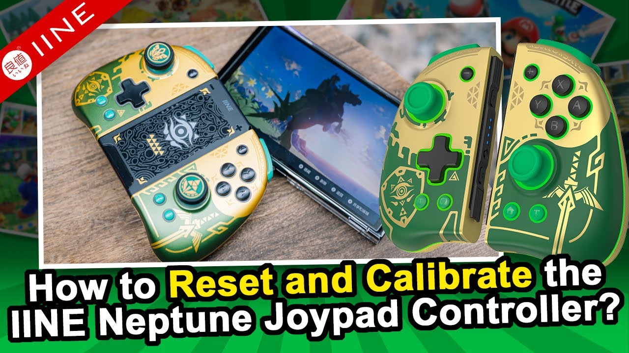 How to Reset and Calibrate the IINE Neptune Joypad Controller?